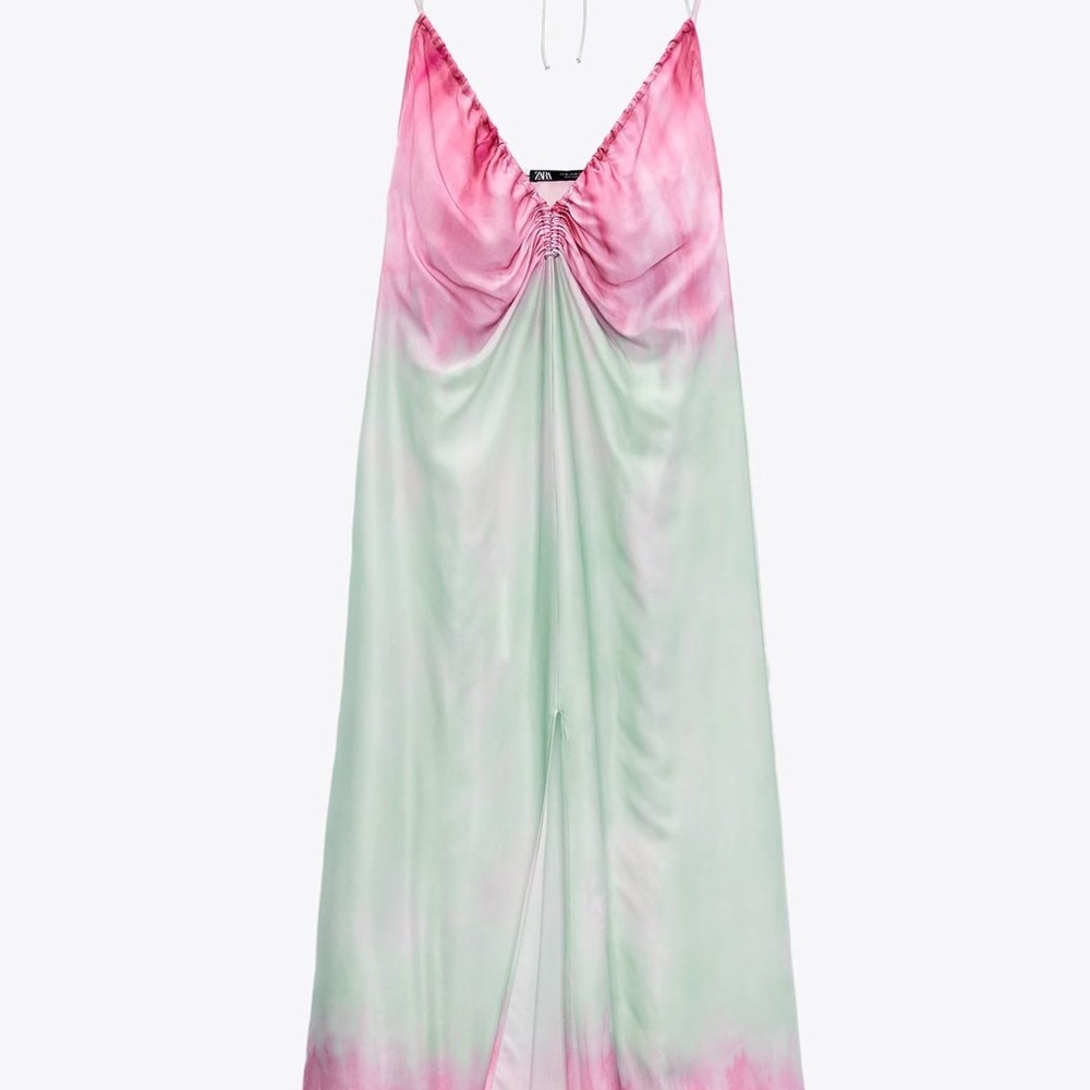 Zara Tie Dye Midi Dress
